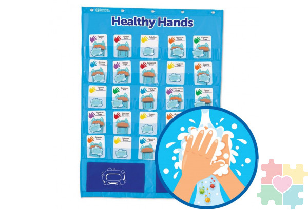 Настенный модуль "Чистые руки"  (97 элементов)