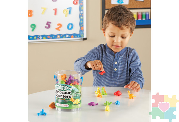 Развивающая игрушка "Фигурки Динозавров"  (72 элемента)