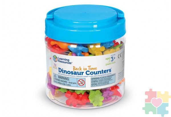 Развивающая игрушка "Фигурки Динозавров"  (72 элемента)