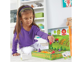 Развивающая игрушка "Выращиваем овощи"  (46 элементов)