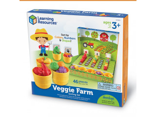 Развивающая игрушка "Выращиваем овощи"  (46 элементов)