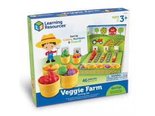 Развивающая игрушка "Выращиваем овощи"  (46 элементов)