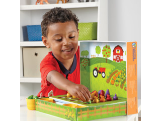 Развивающая игрушка "Выращиваем овощи"  (46 элементов)