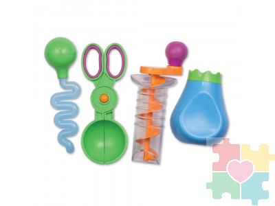 Щипчики "Маленькие ручки. Вода и песок" (4 элемента)