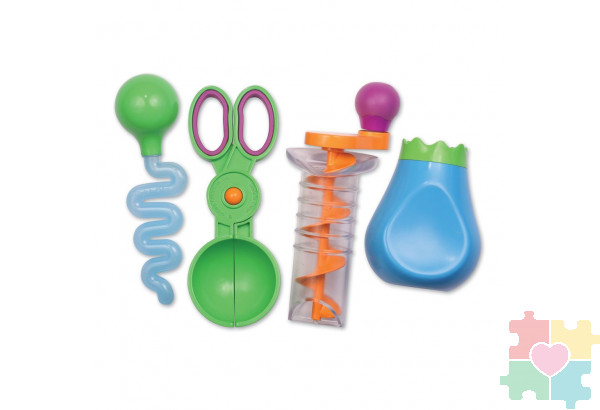 Щипчики "Маленькие ручки. Вода и песок" (4 элемента)