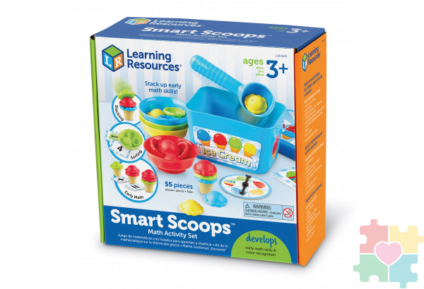 Развивающая игрушка "Собери мороженое"  (55 элементов)