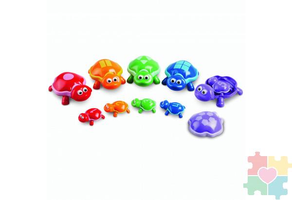 Развивающая игрушка  "Забавные черепашки" (серия Snap-N-Learn, 15 элементов)