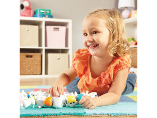 Развивающая игрушка  "Телята. Веселый счет" (серия Snap-N-Learn, 20 элементов)