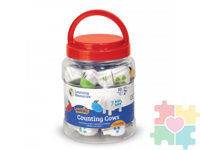 Развивающая игрушка  "Телята. Веселый счет" (серия Snap-N-Learn, 20 элементов)