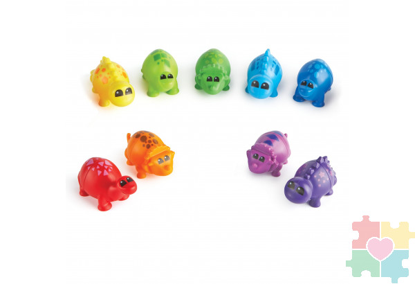 Развивающая игрушка "Собери динозавриков" (серия Snap-N-Learn, 18 элементов)