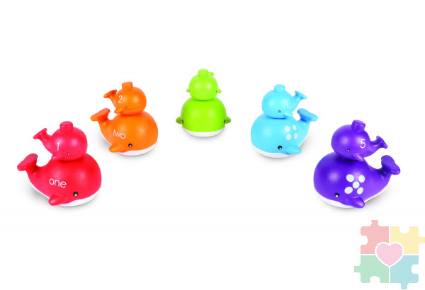 "Киты-акробаты" (серия Snap-N-Learn, 15 элементов)