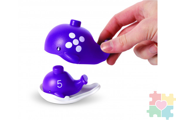 "Киты-акробаты" (серия Snap-N-Learn, 15 элементов)