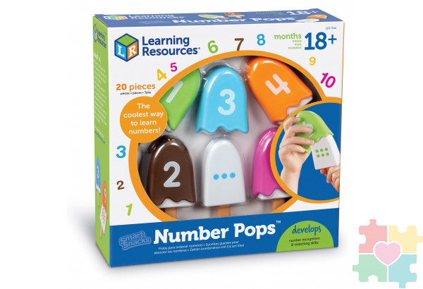 Развивающая игрушка «Полезное мороженое» (серия Smart Snacks, 20 элементов)