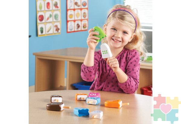 Развивающая игрушка «Полезное мороженое» (серия Smart Snacks, 20 элементов)