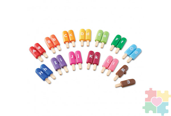 Развивающая игрушка "Алфавитное эскимо" (серия Smart Snacks, 26 элемента)