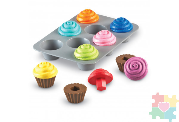 Развивающая игра  "Маффины.Учим формы" (серия Smart Snacks, 17 элементов)