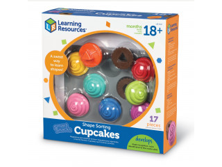 Развивающая игра  "Маффины.Учим формы" (серия Smart Snacks, 17 элементов)