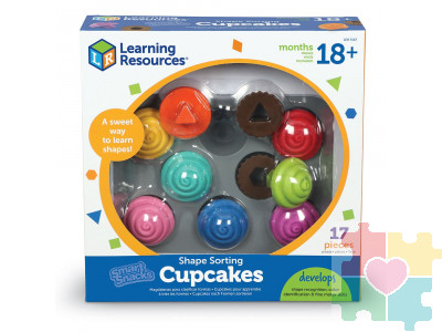 Развивающая игра  "Маффины.Учим формы" (серия Smart Snacks, 17 элементов)