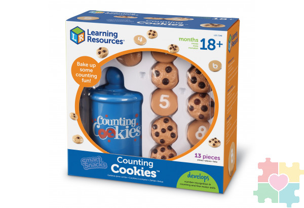 Развивающая игра  "Печеньки. Вкусный счет" (серия Smart Snacks, 13 элементов) Развивающая игра  "Печеньки. Вкусный счет" (серия Smart Snacks, 13 элементов)