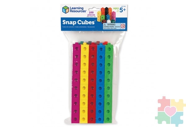 Соединяющиеся кубики (100 элементов)