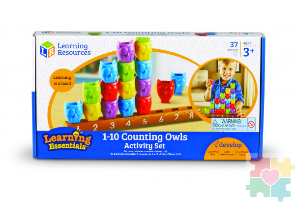 Развивающая игрушка "Веселые совята"  (37 элементов)