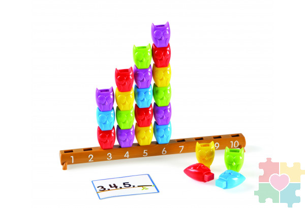 Развивающая игрушка "Веселые совята"  (37 элементов)