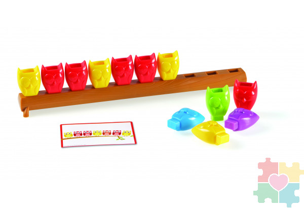 Развивающая игрушка "Веселые совята"  (37 элементов)