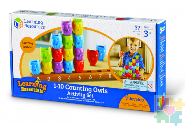 Развивающая игрушка "Веселые совята"  (37 элементов)