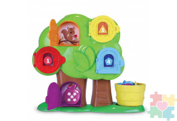 «Кто живет на дереве?» (сортер, 7 элементов)