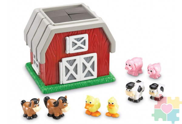 Развивающая игрушка  "Найди и спрячь. Ферма" (9 элементов)