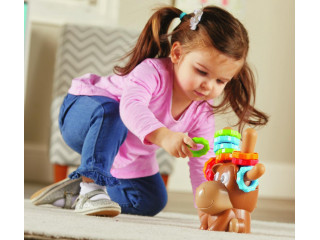 Развивающая игрушка "Лось Макс"  (13 элементов)