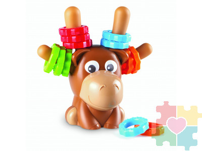 Развивающая игрушка "Лось Макс"  (13 элементов)