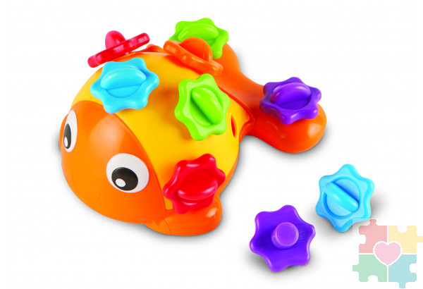 Развивающая игрушка "Рыбка Финн"  (12 элементов)