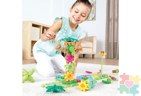 "Волшебные шестеренки. Остров обезьян" (136 элементов)