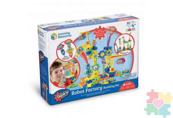 "Волшебные шестеренки. Фабрика роботов" (79 элементов)