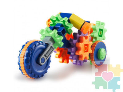 "Волшебные шестеренки. Мотоцикл" (30 элементов)