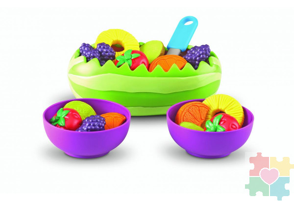 Развивающая игрушка Мы растем "Фруктовый салат" (серия New Sprouts, 18 элементов)
