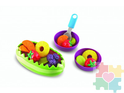 Развивающая игрушка Мы растем "Фруктовый салат" (серия New Sprouts, 18 элементов)