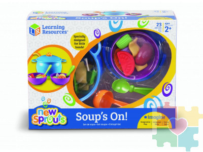 Развивающая игрушка Мы растем "Варим суп" (серия New Sprouts, 23 элемента)