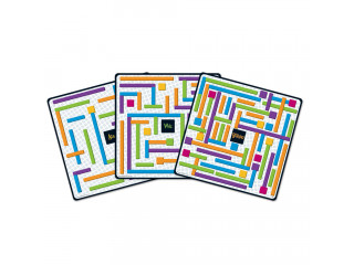 Развивающая игра "Цветные лабиринты"  (69 элементов)