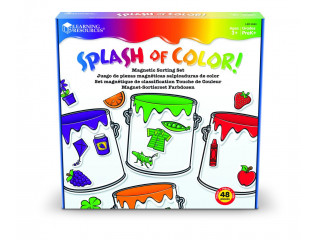 Развивающая игрушка для сортировки "Цветные брызги" (48 элементов)