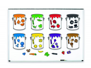 Развивающая игрушка для сортировки "Цветные брызги" (48 элементов)