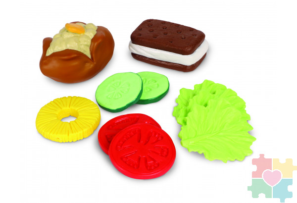 Развивающая игрушка Мы растем "Полезный Ужин"  (серия New Sprouts, 18 элементов) Развивающая игрушка Мы растем "Полезный Ужин"  (серия New Sprouts, 18 элементов)