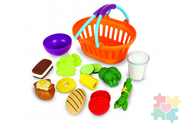 Развивающая игрушка Мы растем "Полезный Ужин"  (серия New Sprouts, 18 элементов)