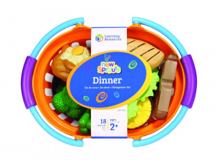 Развивающая игрушка Мы растем "Полезный Ужин"  (серия New Sprouts, 18 элементов)