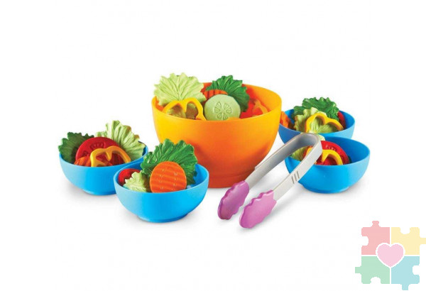 Игровой набор Мы растем "Салат из свежих овощей" (серия New Sprouts, 38 элементов)