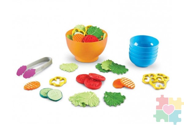 Игровой набор Мы растем "Салат из свежих овощей" (серия New Sprouts, 38 элементов)