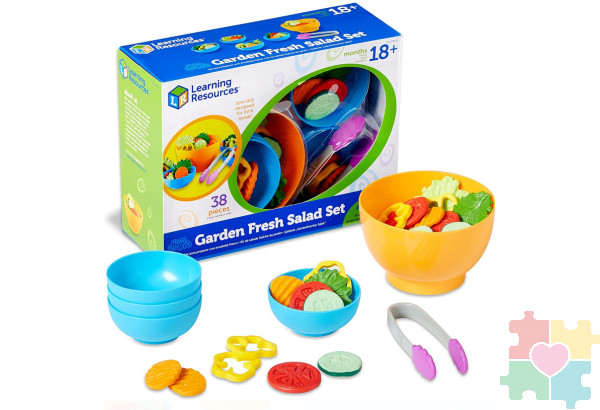 Игровой набор Мы растем "Салат из свежих овощей" (серия New Sprouts, 38 элементов)