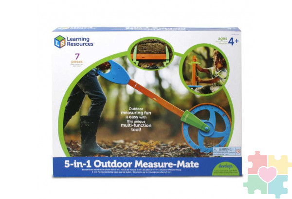 Развивающая игрушка "Измерительное колесо"  (5-в-1, 1 элемент)