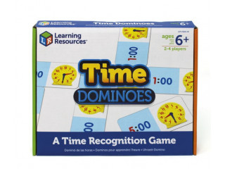 Развивающая игрушка "Учимся определять время. Домино" (36 элементов)